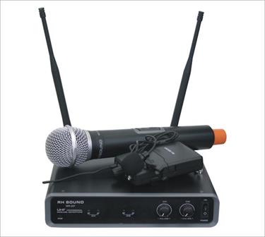 WR-207HL Mikrofon bezprzewodowy dwukanałowy doręczny/krawatowy